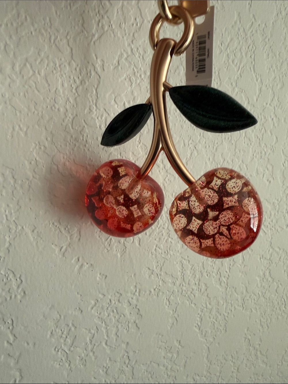 Coach Keychain Cherry Charm - Picture 12 of 12